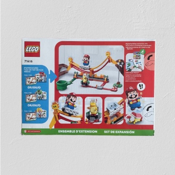 Lego Super Mario Lava Wave Ride Expansion Set 71416 - Picture 2 of 6